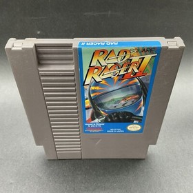 Rad Racer II 2 Nintendo NES 1990 Authentic GamE & Sleeve Only - Tested Works