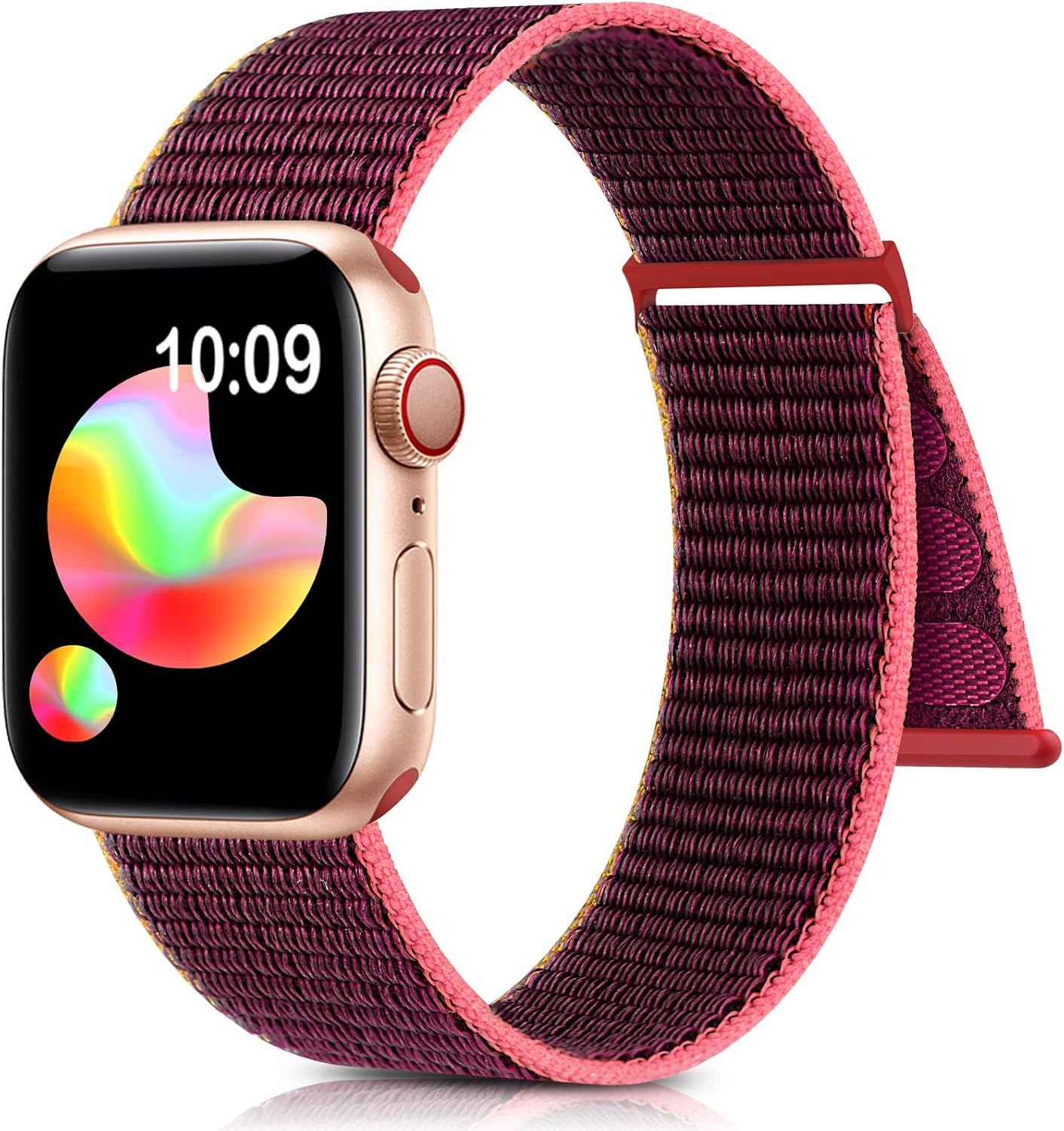 Nylon Sports Loop Bands For Apple Watch Band iWatch Series Adjustable Stretchy ✅