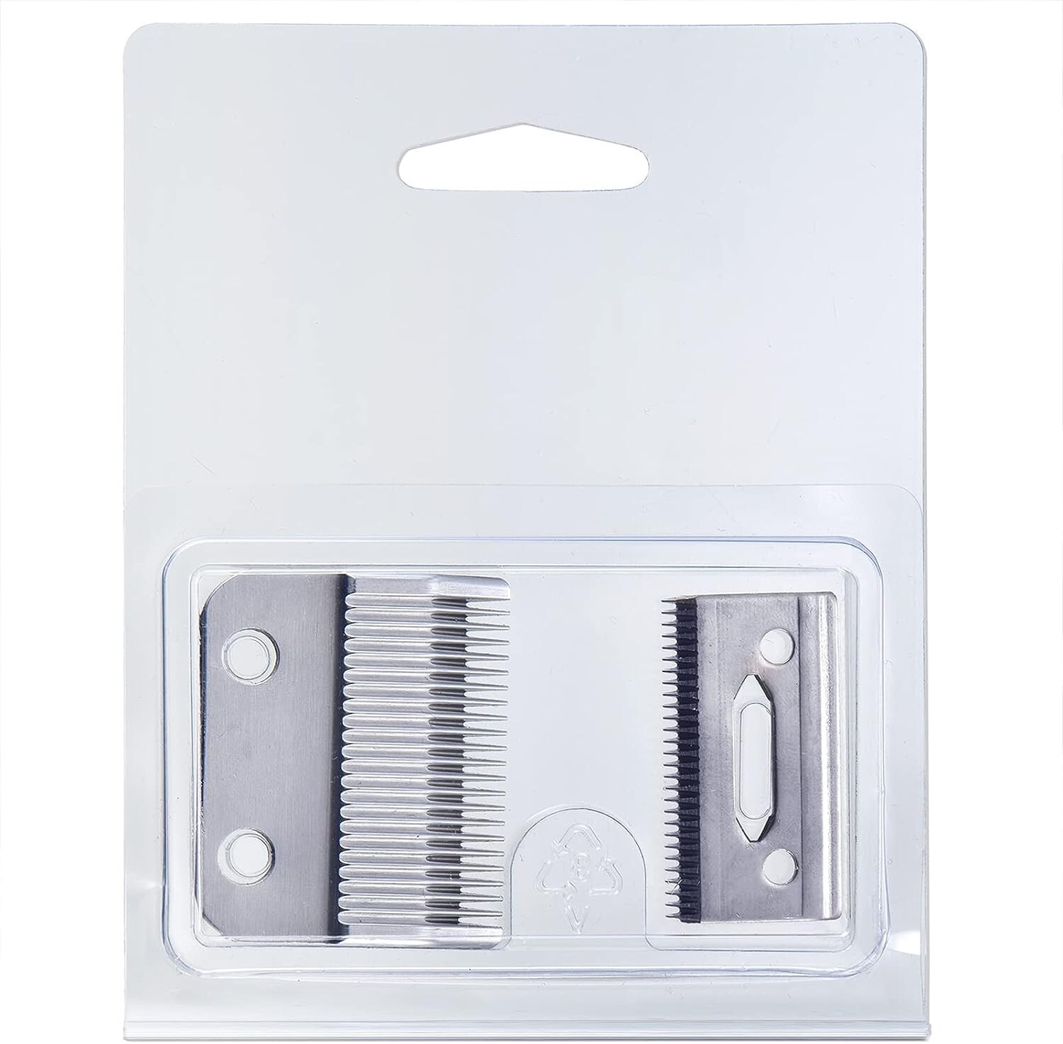 2 Sets Adjustable Clippers Blades 2 Hole Hair Trimmer Replacement Blade