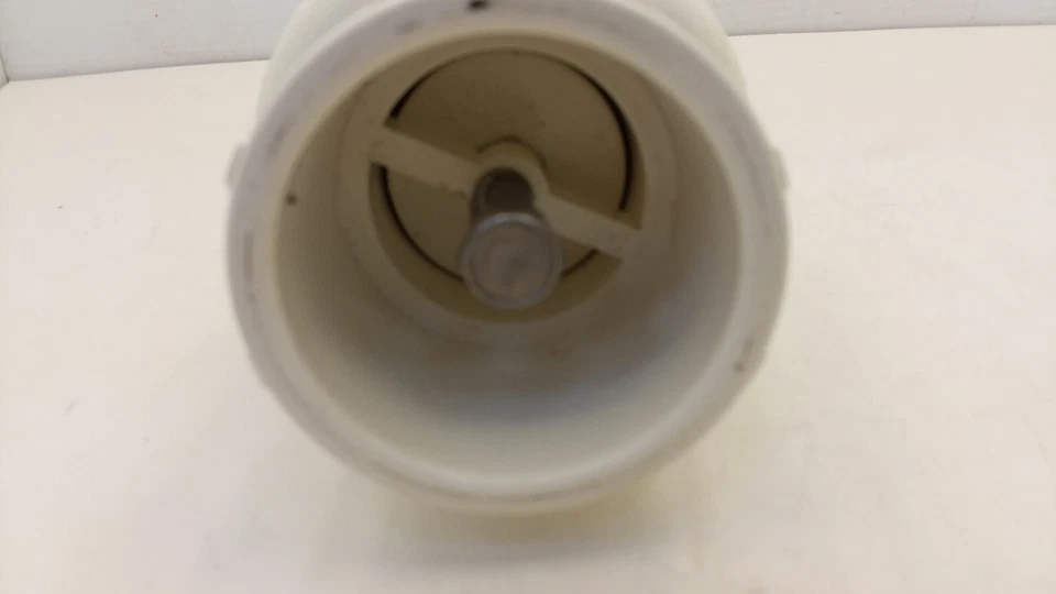 KBI KC-1500-S SLIP JOINT SPRING CHECK VALVE 1-1/2" DIA 200 PSI PVC BODY NNB - Image 4 of 4