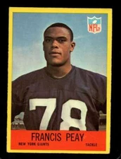 1967 PHILADELPHIA #117 FRANCIS PEAY VG+ (RC) NY GIANTS *XB37913