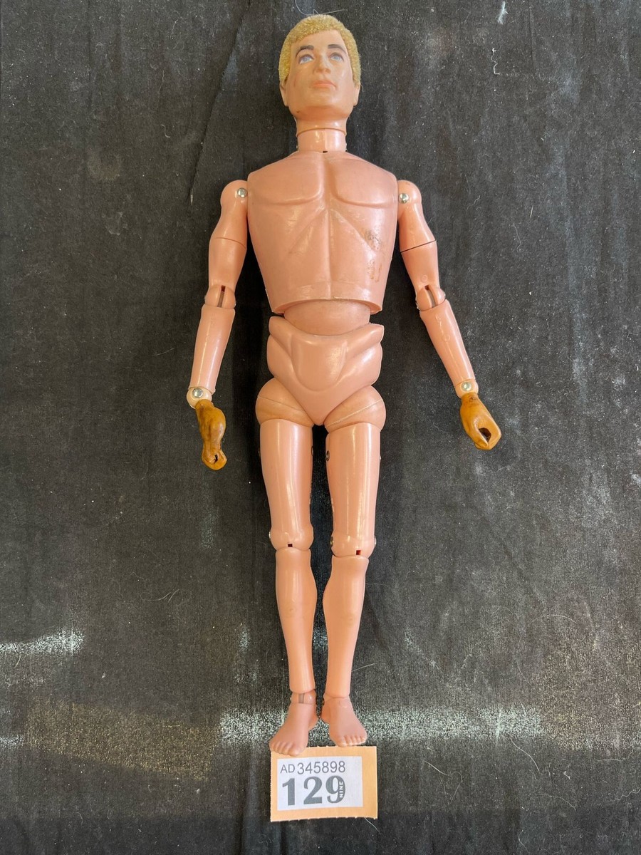 Action Man 1970 Soldier Vintage 1970s Palitoy Action Man Blonde