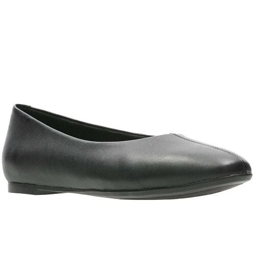 Scarpe slip on slip on nere Clarks chia viola UK3
