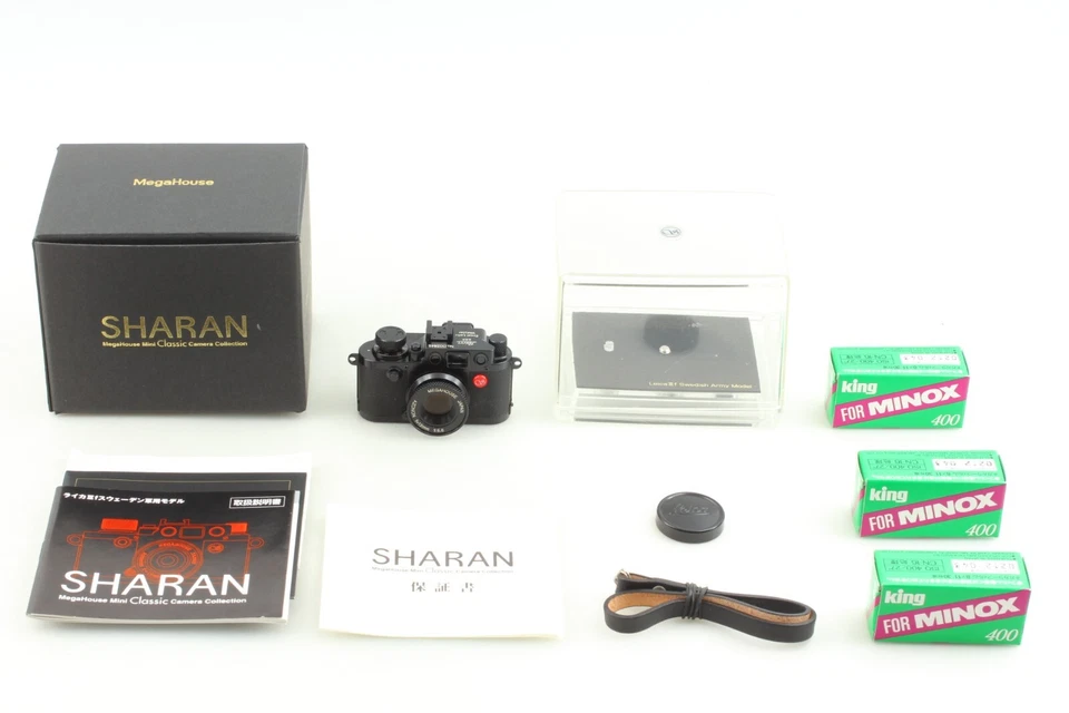 "Sin usar con caja" SHARAN Leica IIIf MegaHouse modelo del ejército sueco de JAPÓN Foto 2 de 4