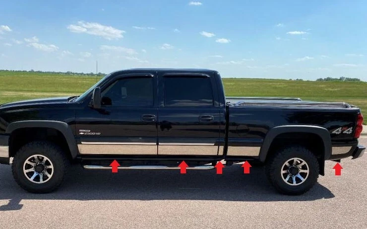 2003 chevy silverado extended cab rocker panels deals