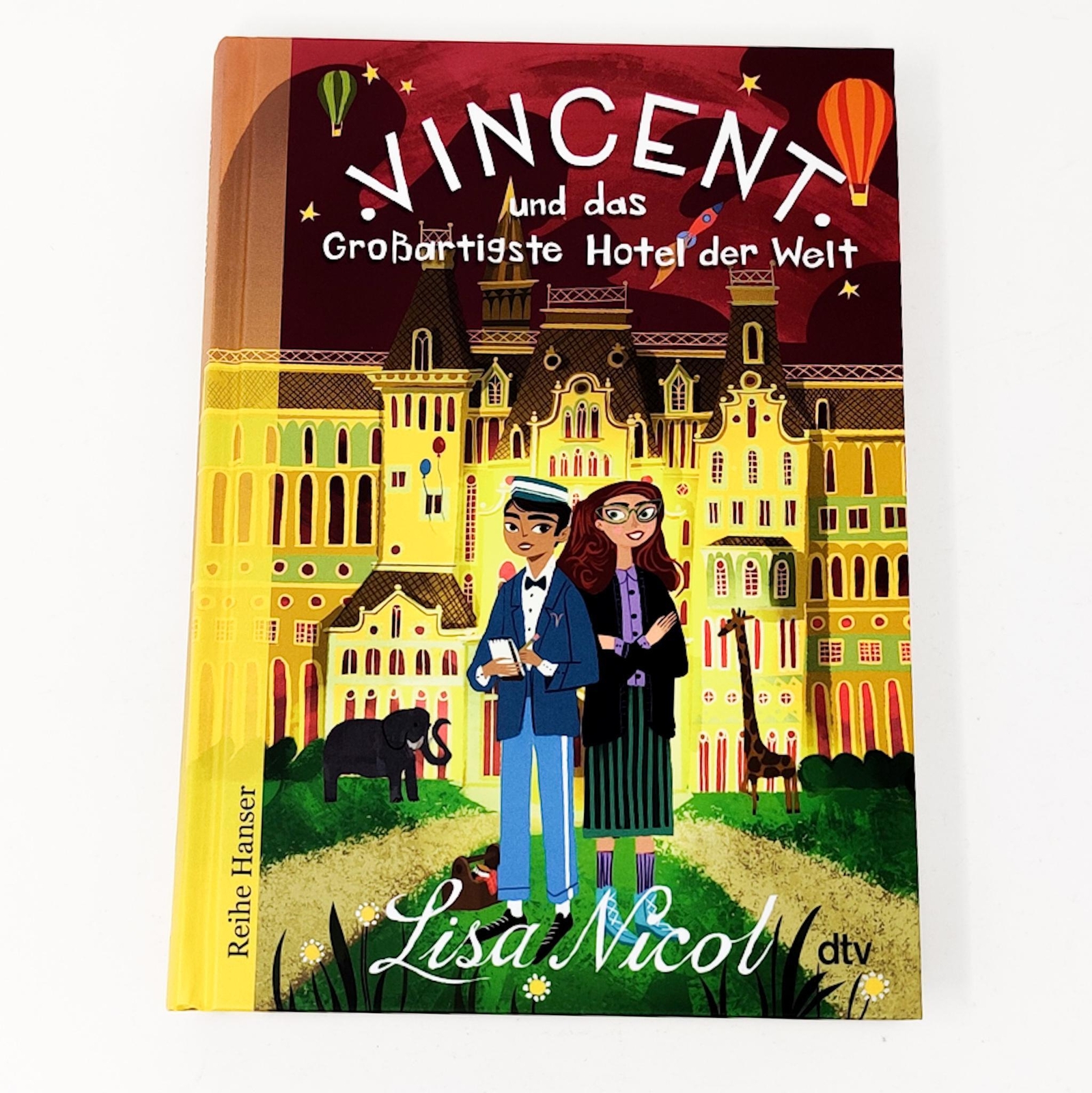 Thumbnail - Lisa Nicol | Vincent Und Das Großartigste Hotel Der Welt | Buch |