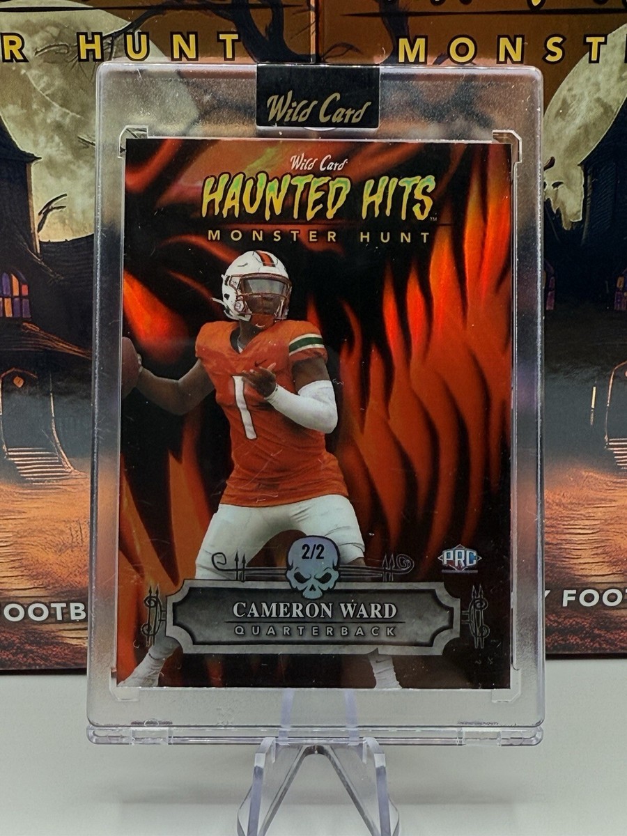 Cameron Ward 2/2 Wild Card Haunted Hits 🔥🔥 | eBay
