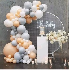 118PCS Blush Balloon Arch Garland Kit DIY Double Stuffed Balloons 5"-36" Nude Ta
