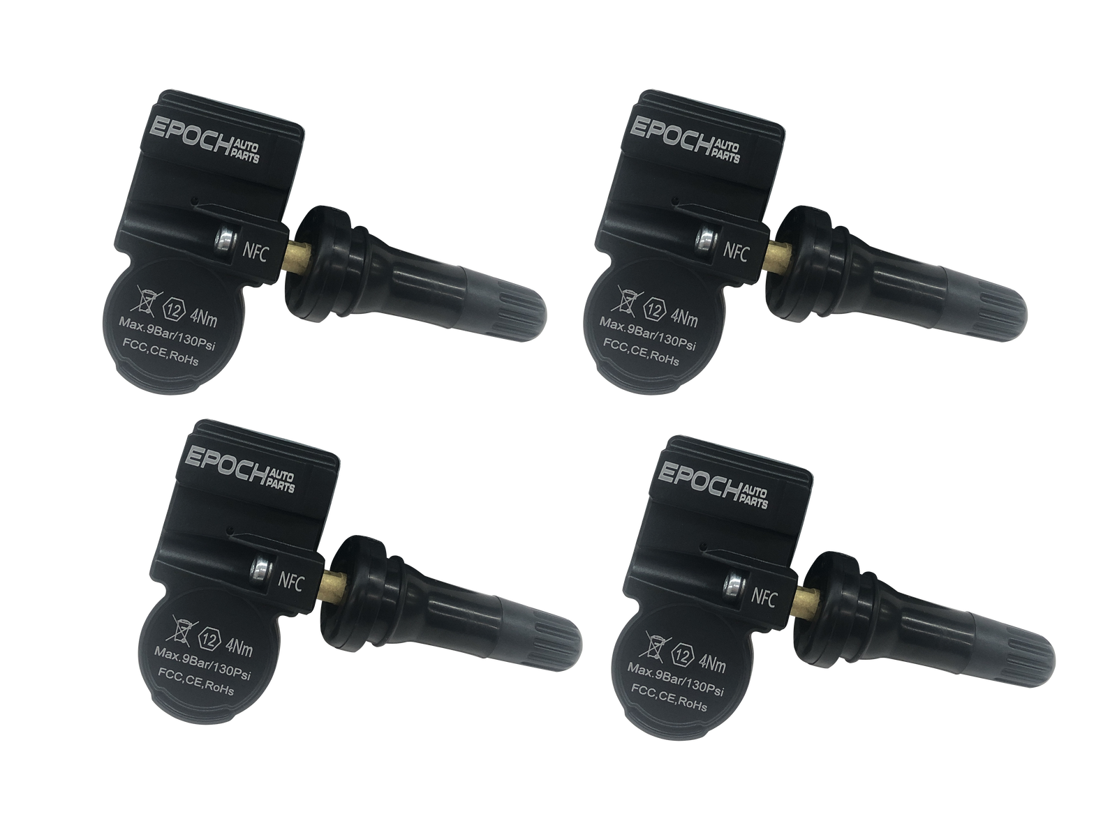 Set 4 TPMS Tire Pressure Sensors 315Mhz Rubber fits 0810 Infiniti G37