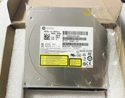 DL/HP BU40N 6X SATA Ultra Slim Internal UHD Blu-ray / DVD Writer