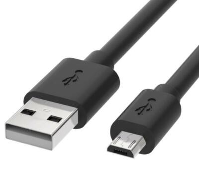 1A/2A Micro USB Fast Charge Cable 3 Feet For Samsung Galaxy J3 J7 Black/White 1M