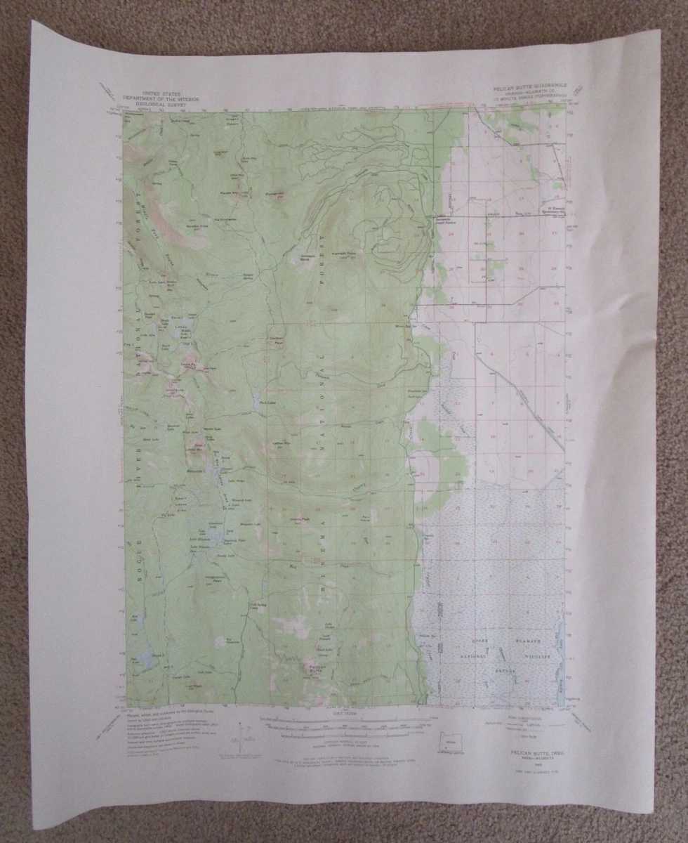 Carte Topographique Vintage Originale De Harrisburg, Illinois (1959) - USGS