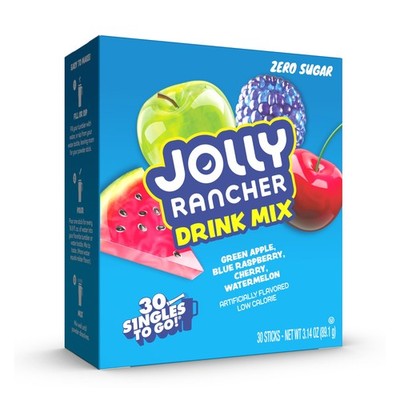 Jolly Rancher Singles To Go Variety Pack, Powdered 3.14 Ounce (Pack of 1)