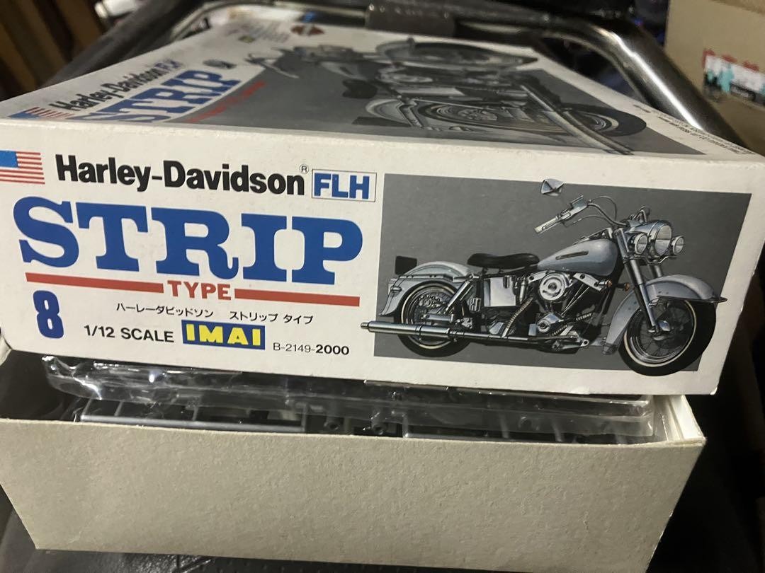Harley-Davidson Flh Strip Type 1/12 Imai Model Kit Motorcycle