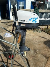 2010 Yamaha 5HP Short Shaft 4 Stroke Outboard Motor Fully Serviced with Warranty