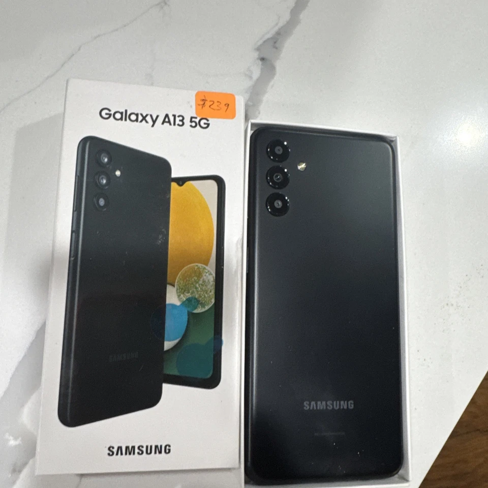 T-Mobile Samsung Galaxy A13 5G Smartphone Black 50MP New open box metro by t - Image 2 of 4