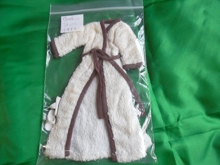 Sindy clothes 1977 Bath robe "bath in style" Made in Hong Kong