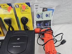 LOT SEGA SATURN DREAMCAST CONSOLES CONTROLLERS GAMES MEMORY CARDS & ACCESSORIES