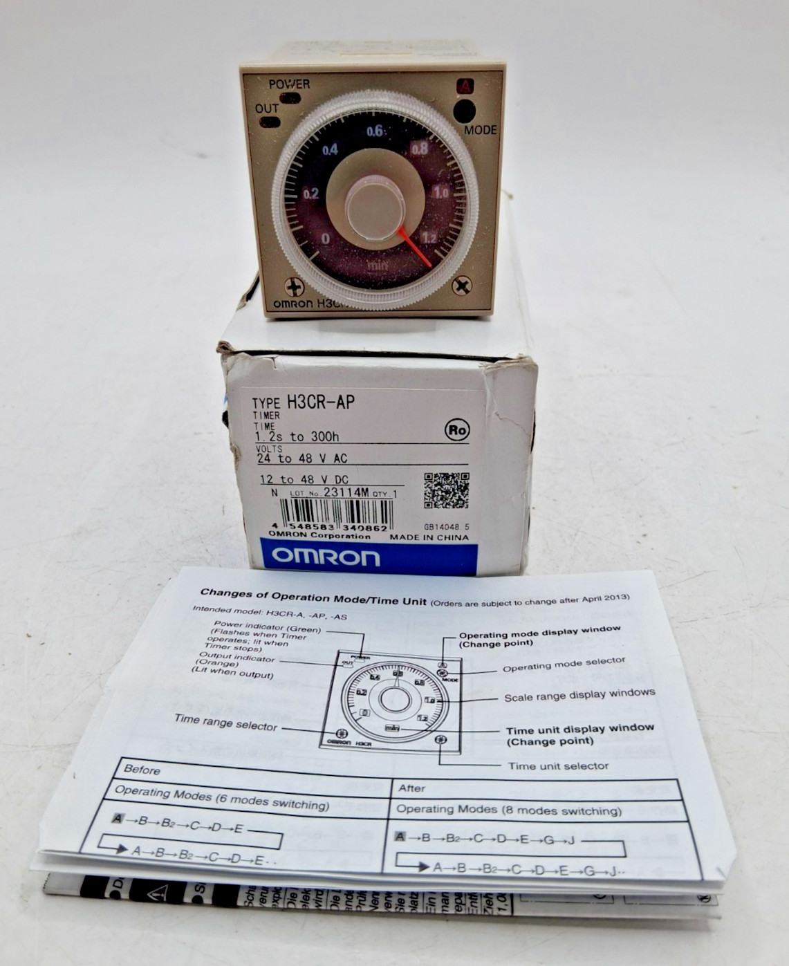 Omron H3CR-AP Timer
