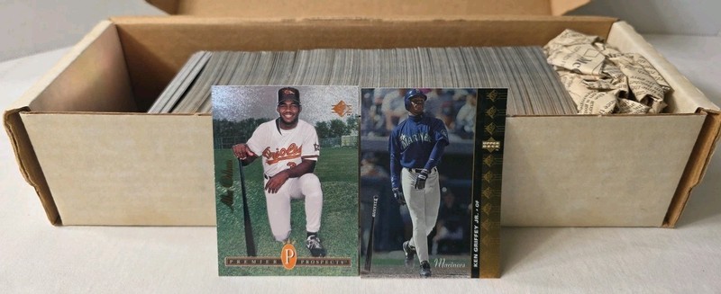 1994 Upper Deck SP Baseball Lot Of 380 Cards W/ Duplicates & Premier Prospects