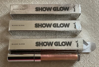 Avon Mark Show Glow Glasglanz in Golden Gleam Lipgloss X 3
