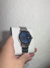 JOWISSA HERRENUHR QUARZ EDELSTAHL SILBER BLAU