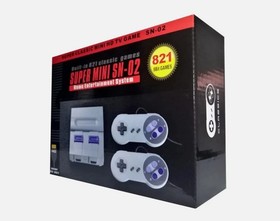 Super Mini SNES SN-02 retro NES hdmi TV game console w/ 821 classic 8-bit games