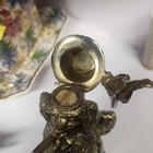 French Victorian Solid Bronze Hanging Poodle Cigar Lighter — photo 3