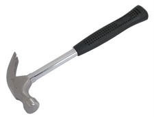 16Oz Claw Hammer Steel Shaft Rubber Non Slip Grip Nail Remover Diy Carpenter