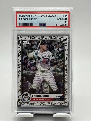 2025 Topps All-Star Game - Aaron Judge #90 PSA 10 Low POP! Yankees