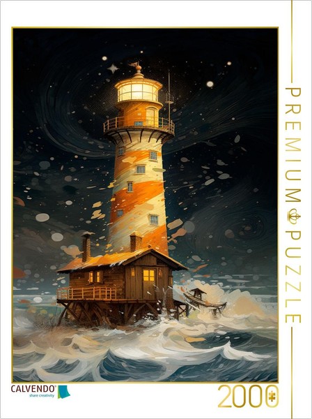 Calvendo Puzzle Coastal Fairy Tale | 2000 Pieces, Finished Size 35.4 × 26.4 In (-image