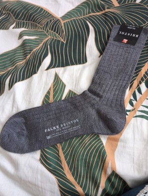 Falke Bristol Socken Größe 43-44, OVP 80% Wolle