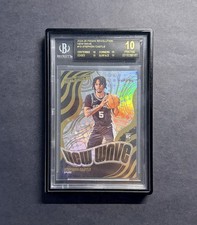 2024-25 Panini Revolution RC Stephon Castle BGS 10 Black Label
