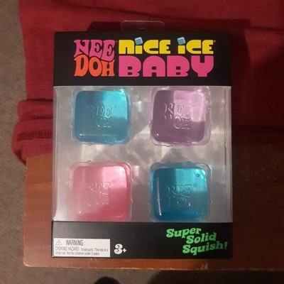 Nee Doh Nice Ice Baby 4Pack MISB 2026 Fidget Toy Squeeze Stress Reliever TikTok