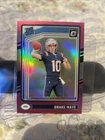 2024 Panini Donruss Optic - Rated Rookie Drake Maye #229 Pink Prizm (RC)