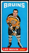 1964-65 Topps Hockey NR/MINT Leo Boivin Boston Bruins #50