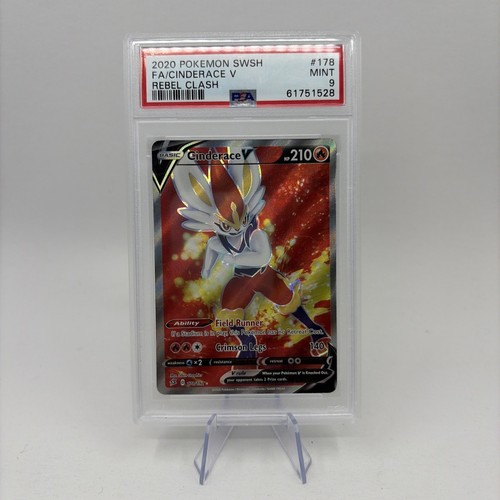 Cinderace V graded PSA 9 for sale on eBay