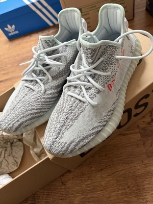adidas Yeezy Boost 350 V2 Blue Tint, Größe EU 46 2/3 US 11,5