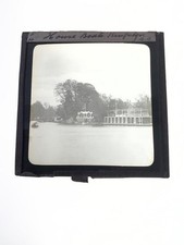 MAGISCHE LATERNE DIA FOTO HAUS BOOTE KINGSTON THAMES JBB