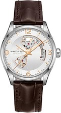 Hamilton Jazzmaster Open Heart Auto Automatic Silver Dial Watch H32675551