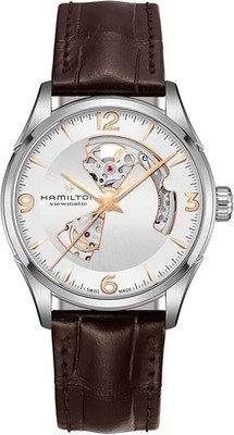 Hamilton Jazzmaster Open Heart Auto Automatic Silver Dial Watch H32675551