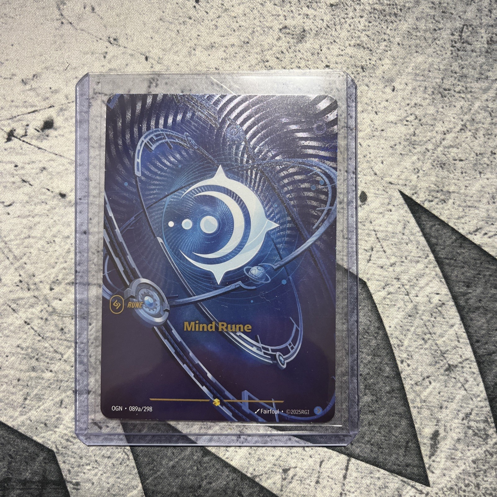 Mind Rune (Alternate Art) Foil 089a/298 Origins Riftbound League of Legends