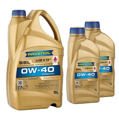 7 L RAVENOL Motoröl SSL SAE 0W-40 für BMW Longlife-01 MB 229.5 VW 502 00/505 00