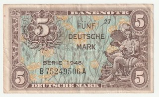 5 Deutsche Mark 1948 BDL.