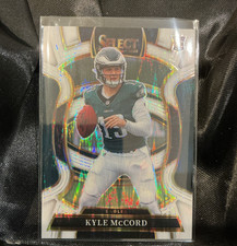 2025 Panini Select Kyle McCord Eagles Concourse Prizm Rookie #91