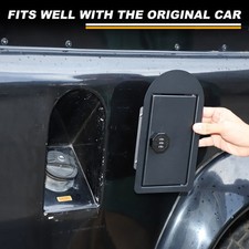 Aluminum Fuel Tank Combination Lock Lid Parts Fits Land Rover Defender 2004-2018 Aluminum Fuel Tank Combination Lock Lid Parts Fits Land Rover Defender 2004-2018