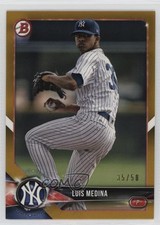 2018 Bowman Draft Gold 35/50 Luis Medina #BD-17 4d3