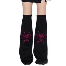 Punk Spiders Long Leg Socks Flared Leg Warmers Subcultures Flared Leg Warmer