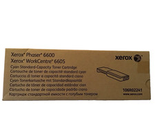 Genuine Xerox 106R02241 Phaser 6600 /WorkCentre 6605 Cyan Toner Cartridge Sealed