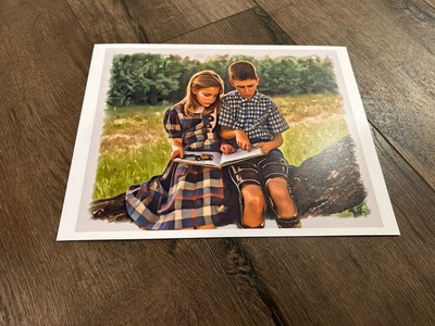 Young FORREST GUMP FOREST Art Print Photo 8 x 10'' Poster Man Cave Jenny